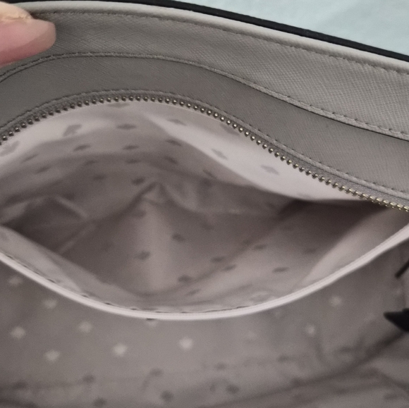 Kate Spade Kristen Large Top Zip Colorblock Leather Tote Bag - Picture 8 of 15